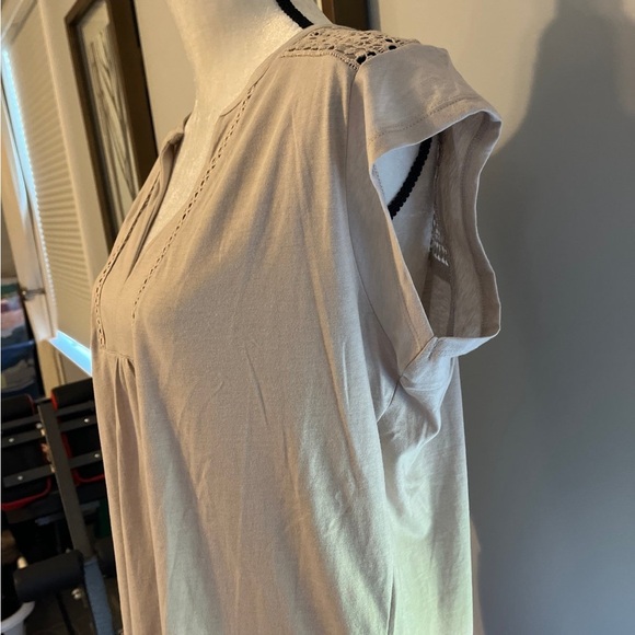 Tan Prana Top XL - Picture 3 of 4